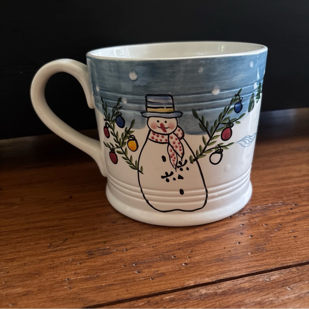 Bath & Body Works Snowman Winter Mug